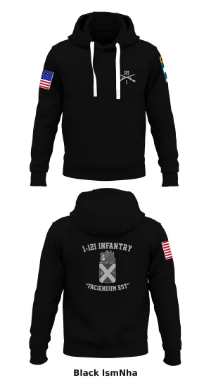 1-121st IN REGIMENT Store 1  Core Men's Hooded Performance Sweatshirt - lsmNha