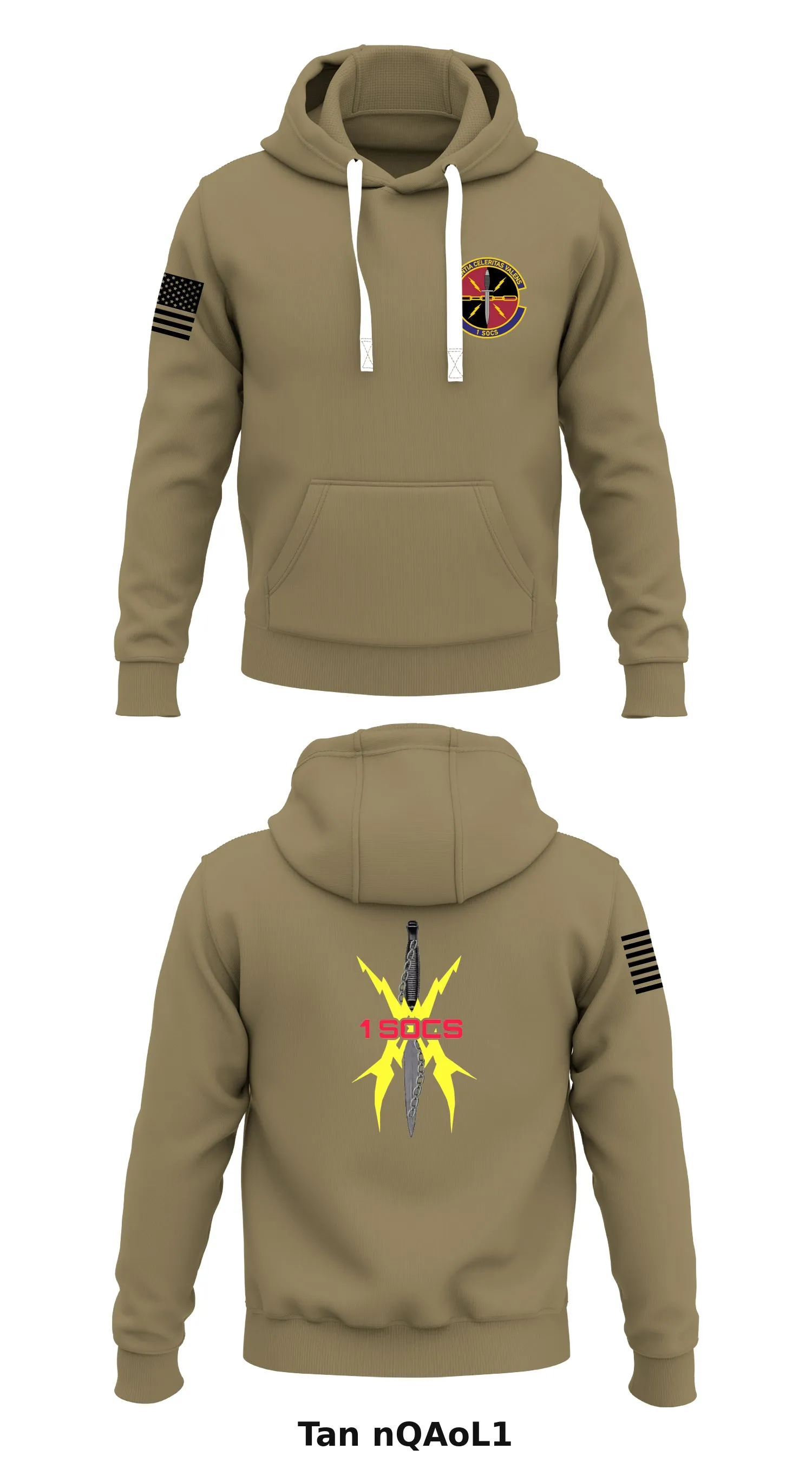 1 SOCS Store 1  Core Men's Hooded Performance Sweatshirt - nQAoL1