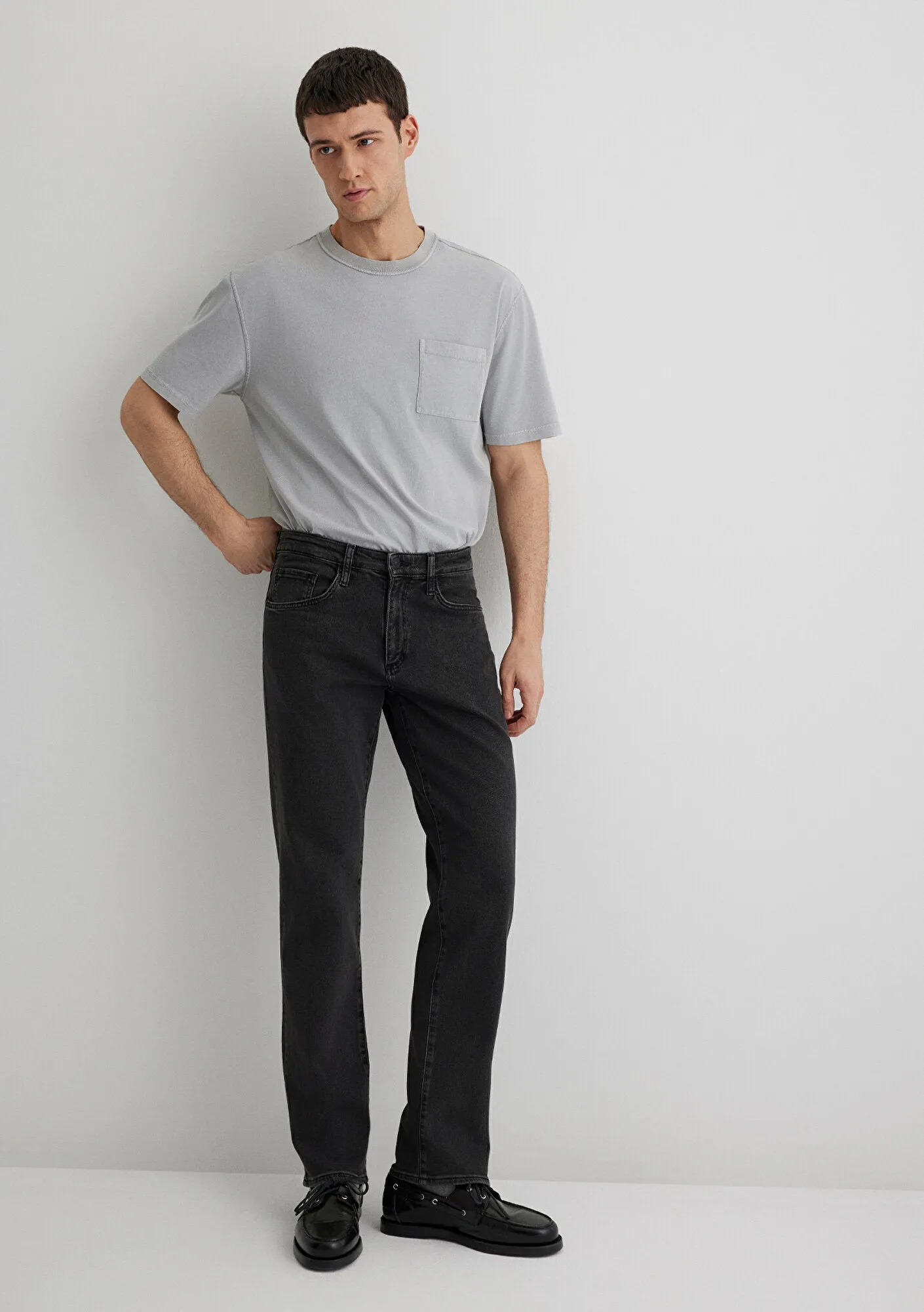 177 Smoke Comfort Jean Pants