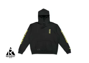 1988 Glitter Online Exclusive Hoodie "Black/Gold"