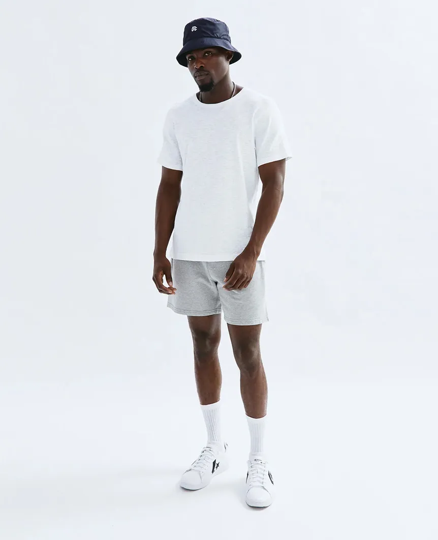 1X1 Slub T-Shirt White