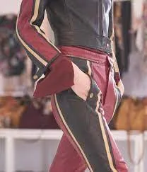 2016 F/W Leather Moto Pant