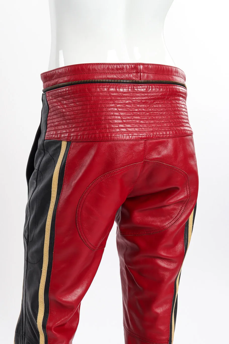 2016 F/W Leather Moto Pant