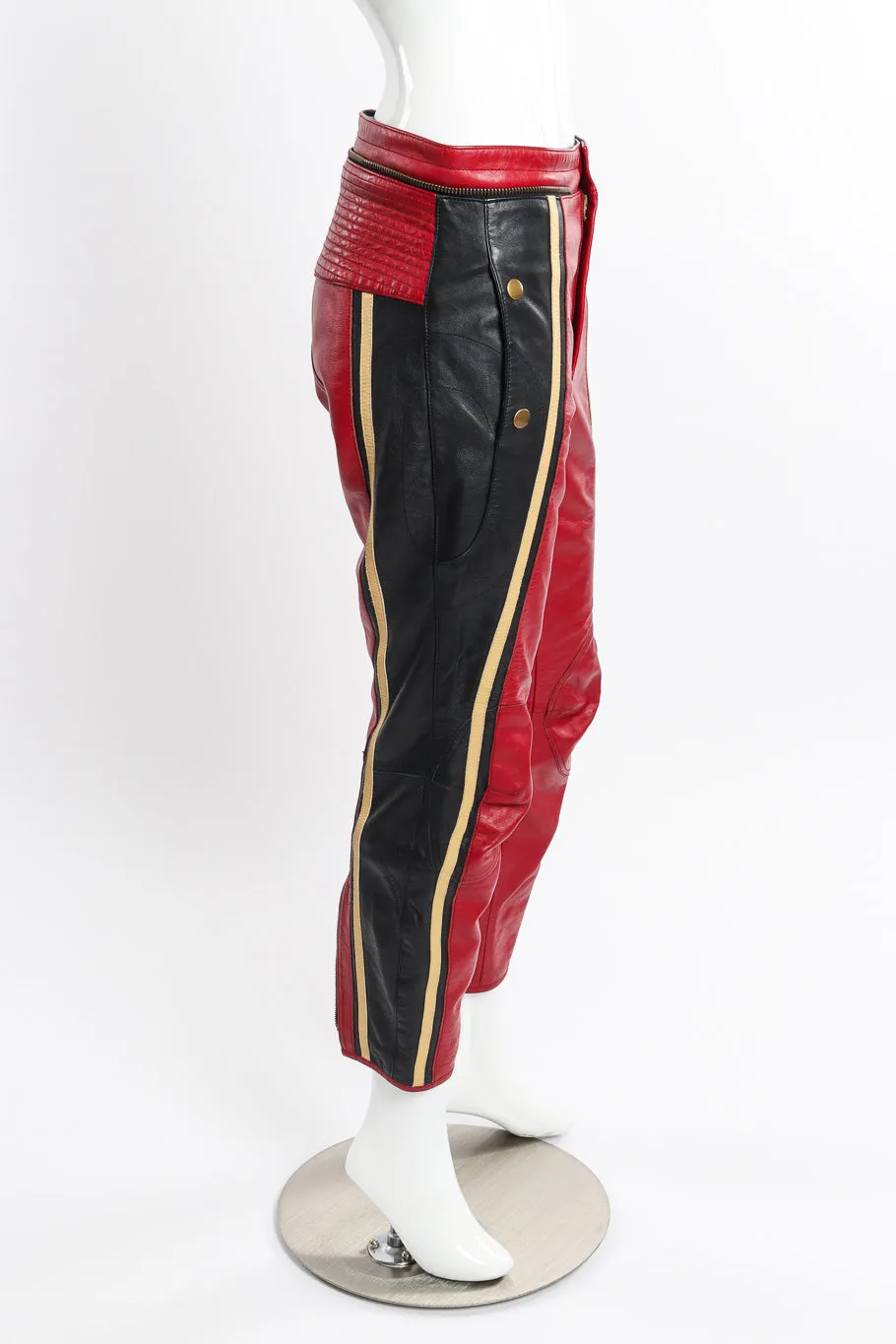 2016 F/W Leather Moto Pant