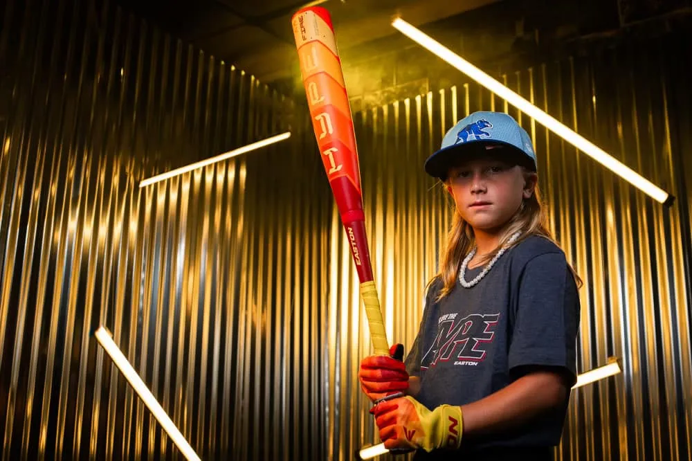 2025 Easton Hype Fire (-13) 2 5/8" USA T-Ball Baseball Bat: ETB5HYP13