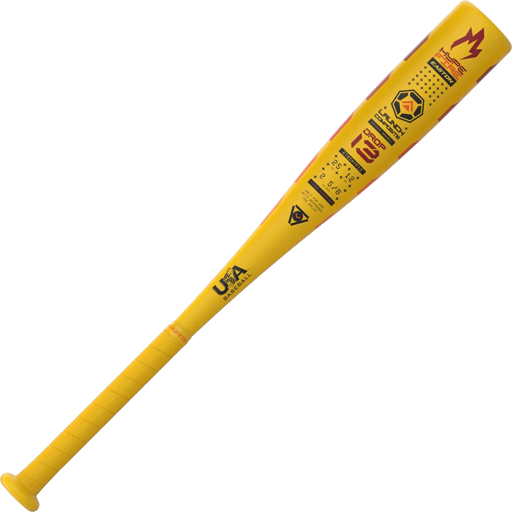 2025 Easton Hype Fire (-13) 2 5/8" USA T-Ball Baseball Bat: ETB5HYP13