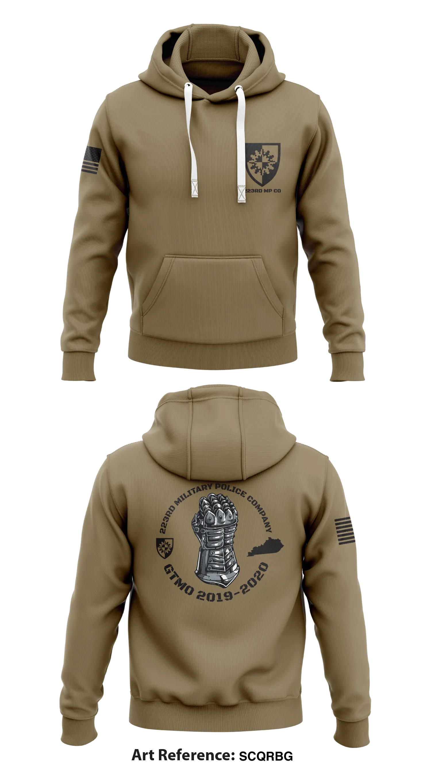 223rd Military Police Company Store 1  Core Men's Hooded Performance Sweatshirt - ScQRBg