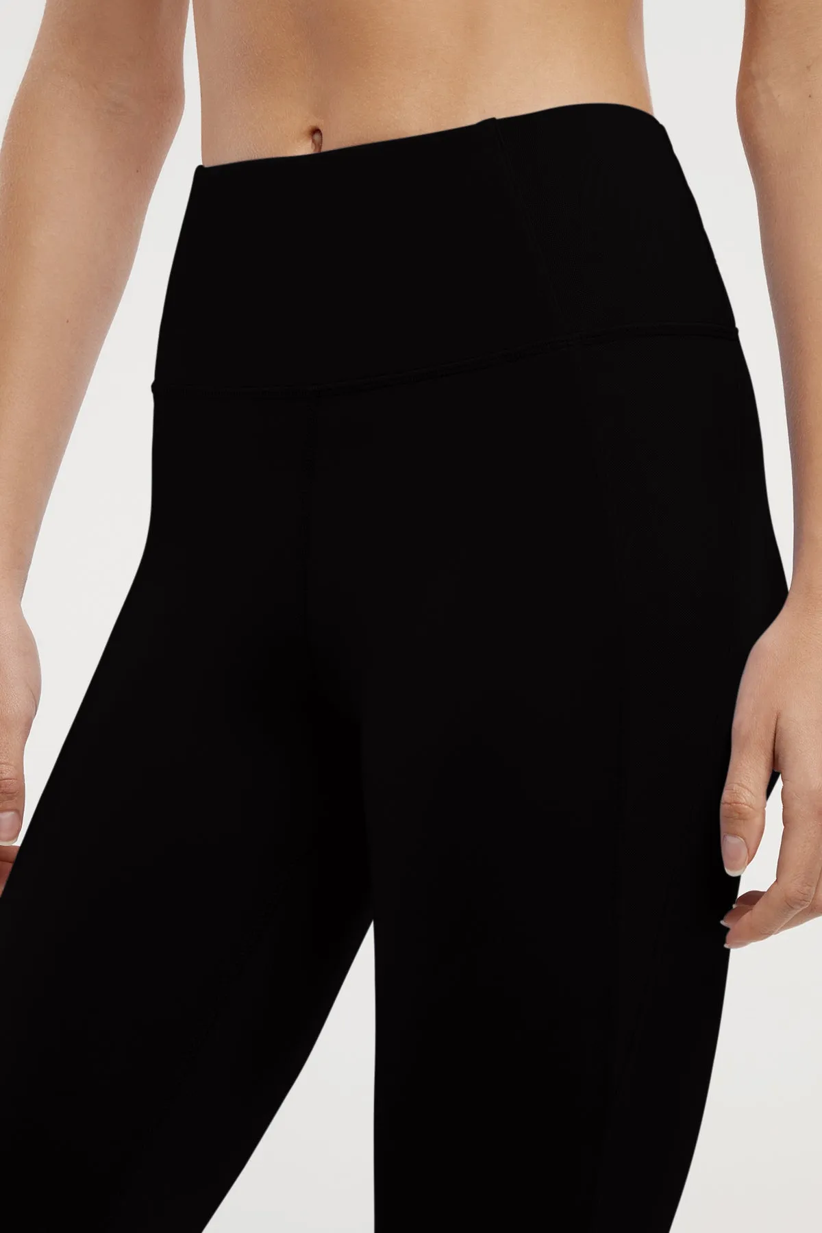 25" Annie Mesh Legging (Black)