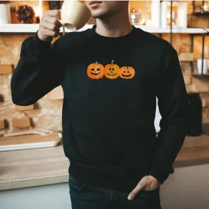 3 Pumpkin Unisex Oversized Sweatshirt