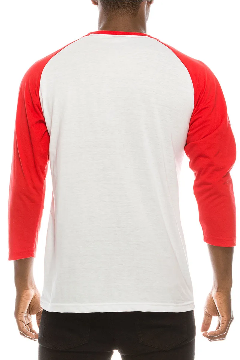 3/4 Sleeve Raglan T-shirts