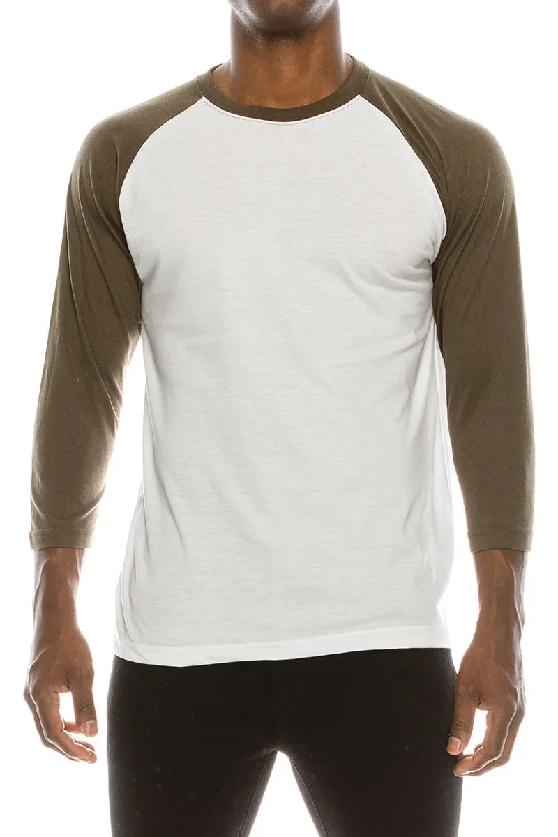 3/4 Sleeve Raglan T-shirts