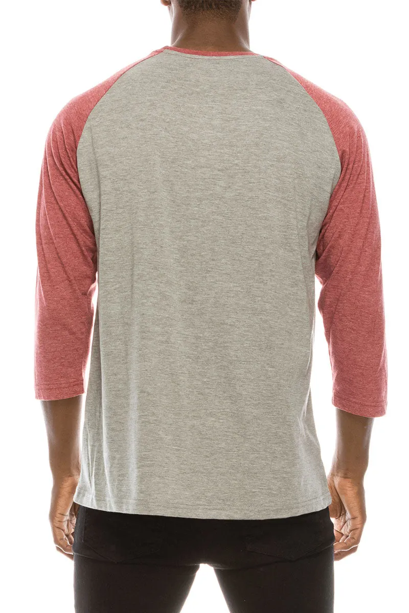3/4 Sleeve Raglan T-shirts