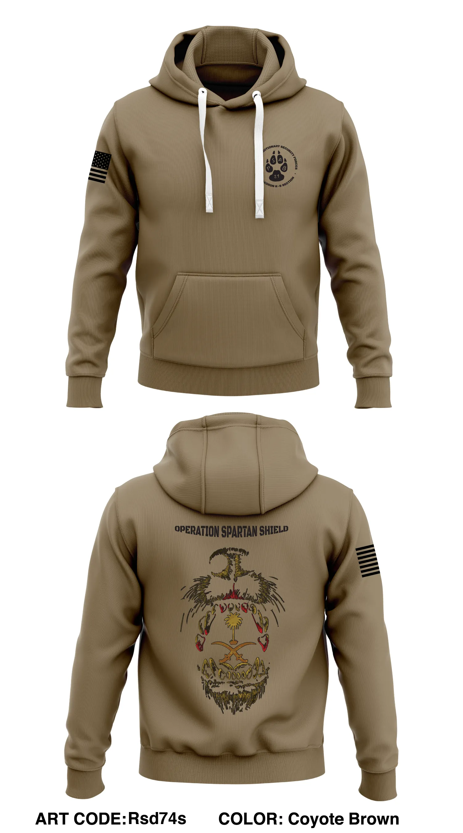 378 ESFS  Store 1  Core Men's Hooded Performance Sweatshirt - Rsd74s