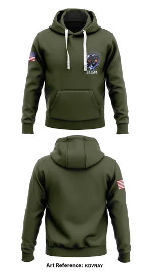 411th Field Hospital CB- Team Store 1  Core Men's Hooded Performance Sweatshirt - KdVRay