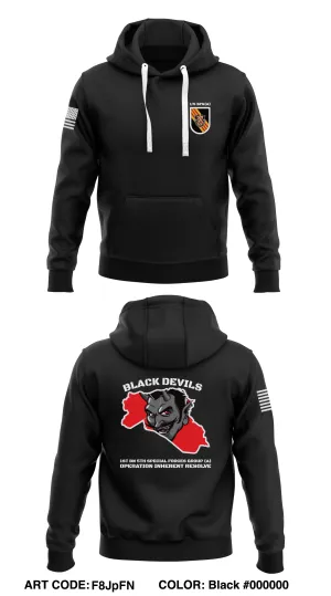5th Special Forces Group (A) Store 1  Core Men's Hooded Performance Sweatshirt - F8JpFN