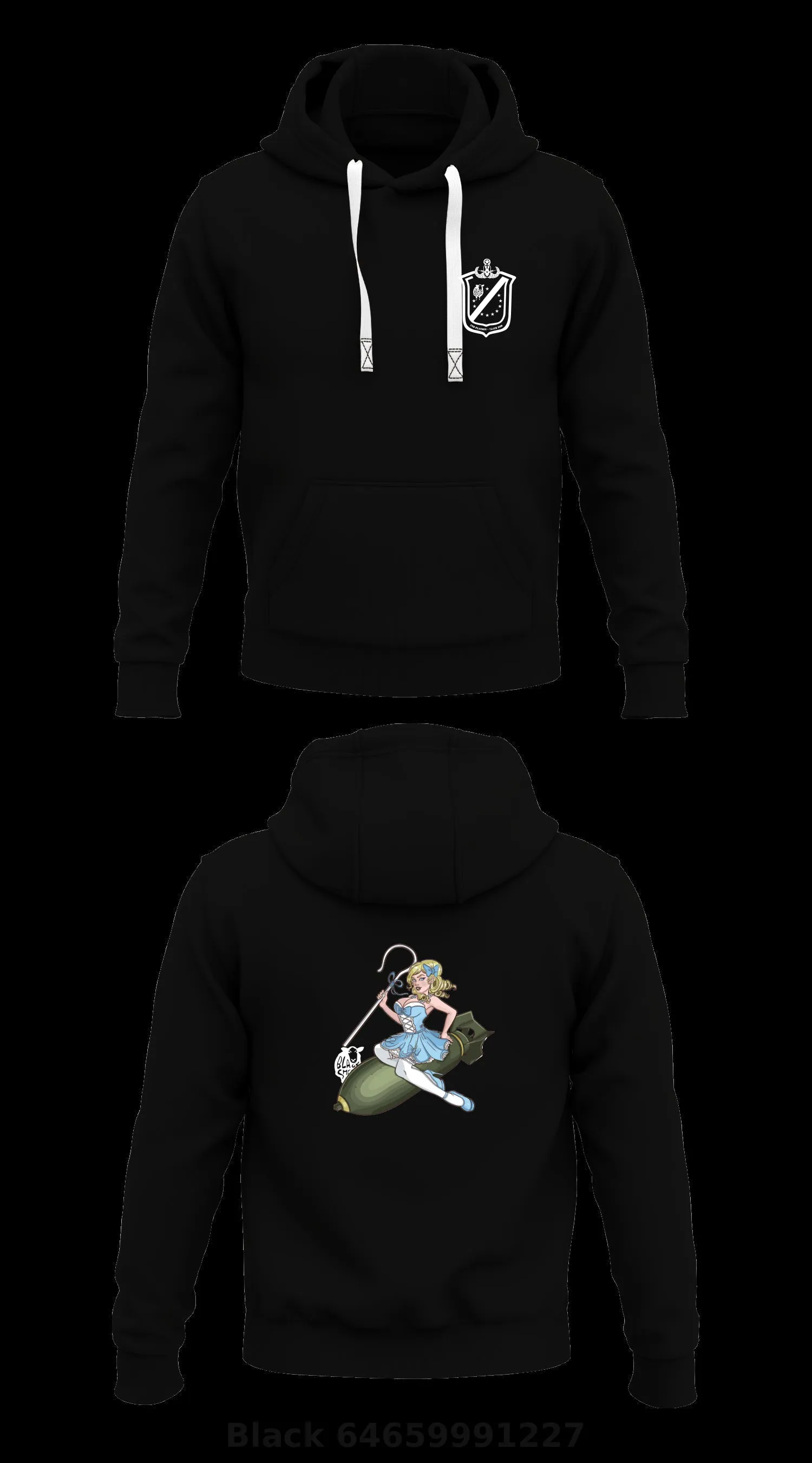 754th EOD (2nd Platoon) Store 1  Core Men's Hooded Performance Sweatshirt - 64659991227