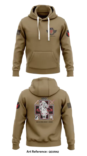 834th ASB Store 1  Core Men's Hooded Performance Sweatshirt - QexRn2