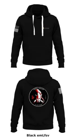 A TRP, 1-14 CAV, 1-2 SBCT Store 1  Core Men's Hooded Performance Sweatshirt - emLfsv