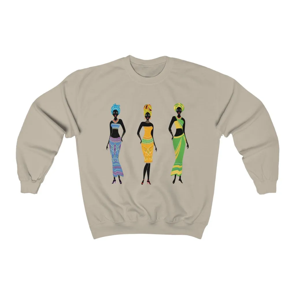 African Azibo Crewneck Sweatshirt
