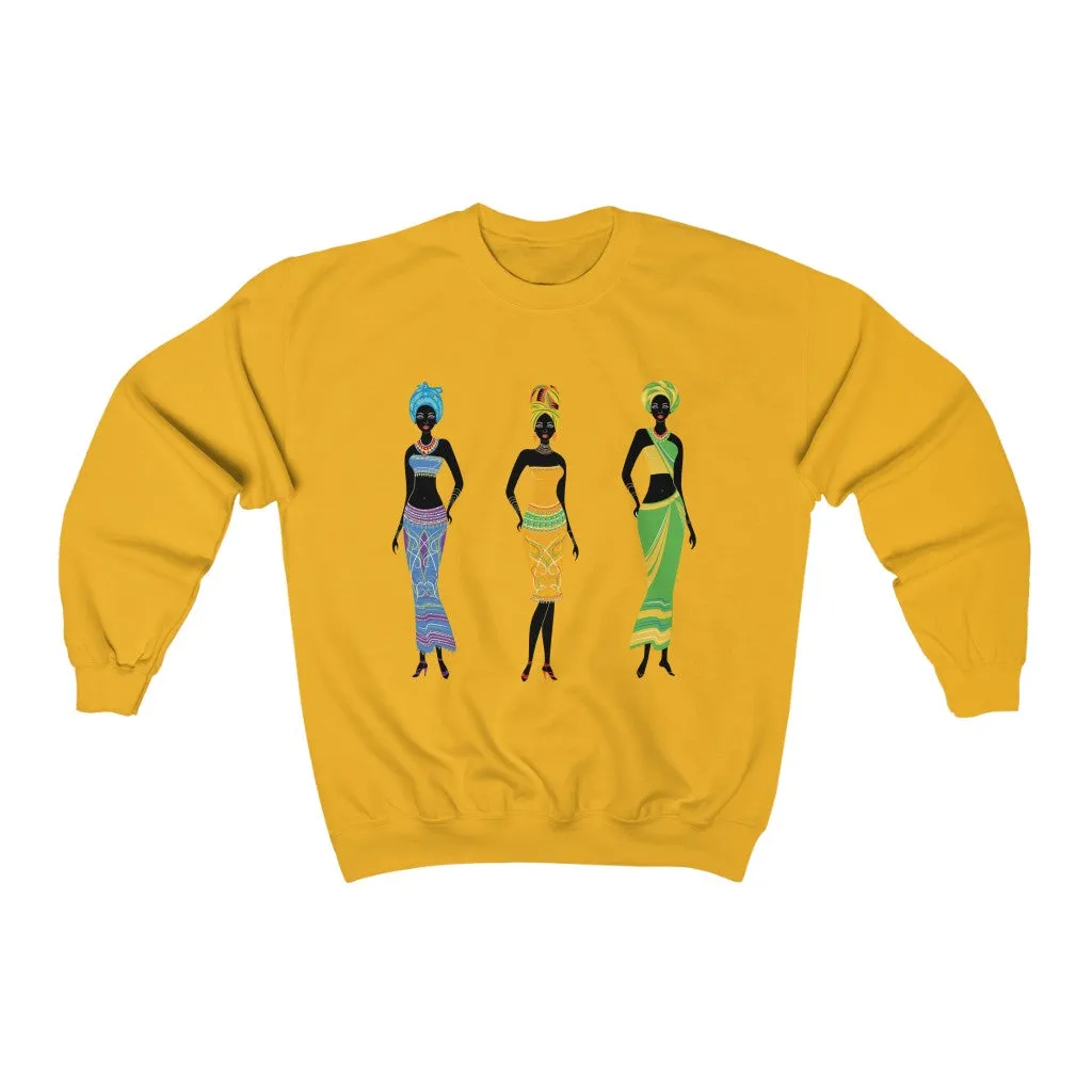 African Azibo Crewneck Sweatshirt