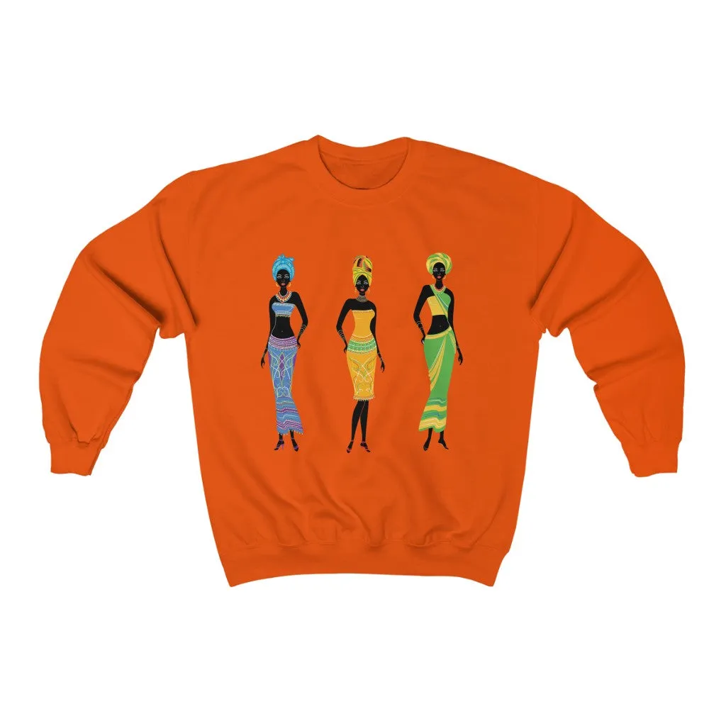 African Azibo Crewneck Sweatshirt