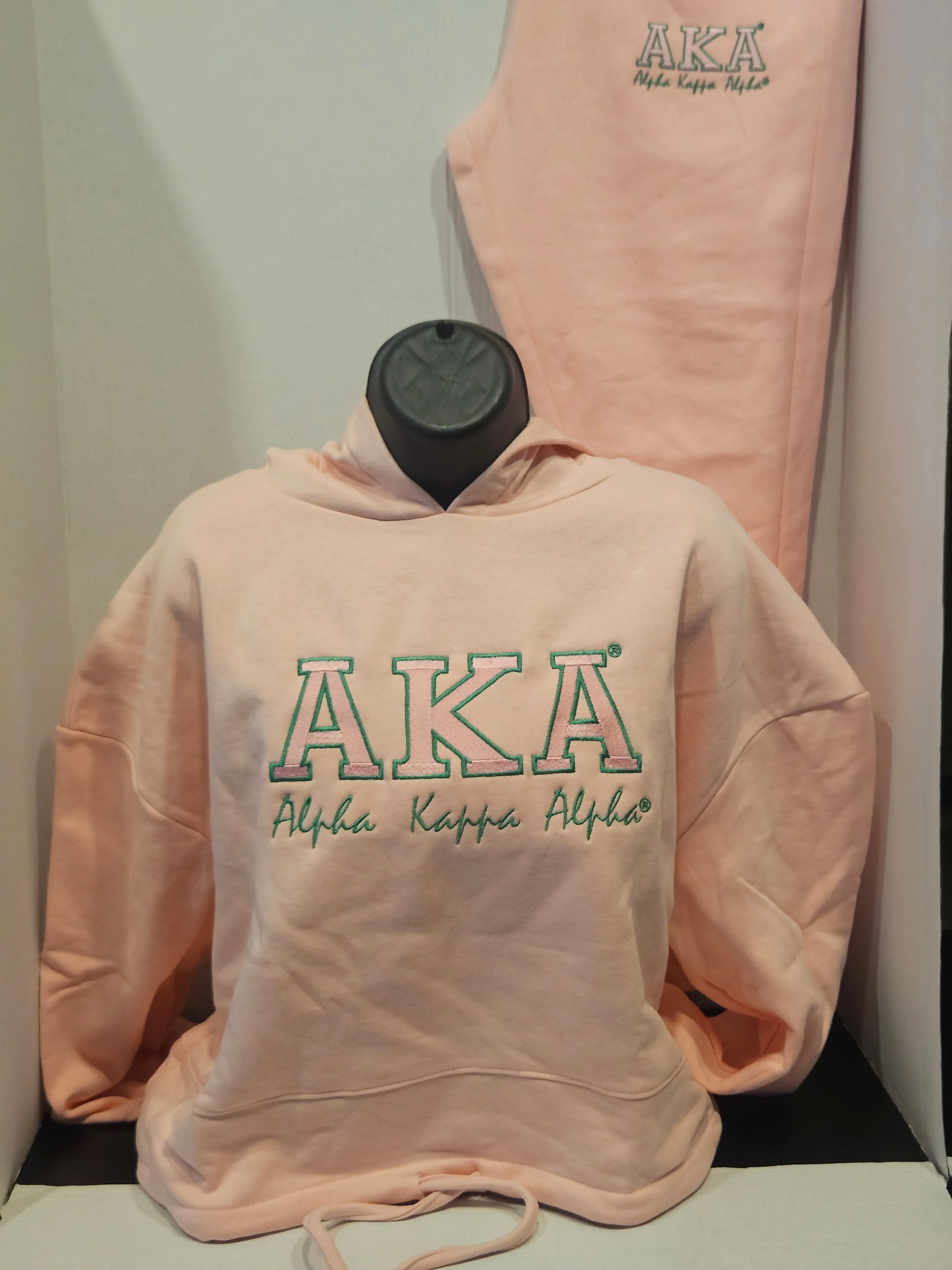 AKA Pink Sweatsuit(Bold)