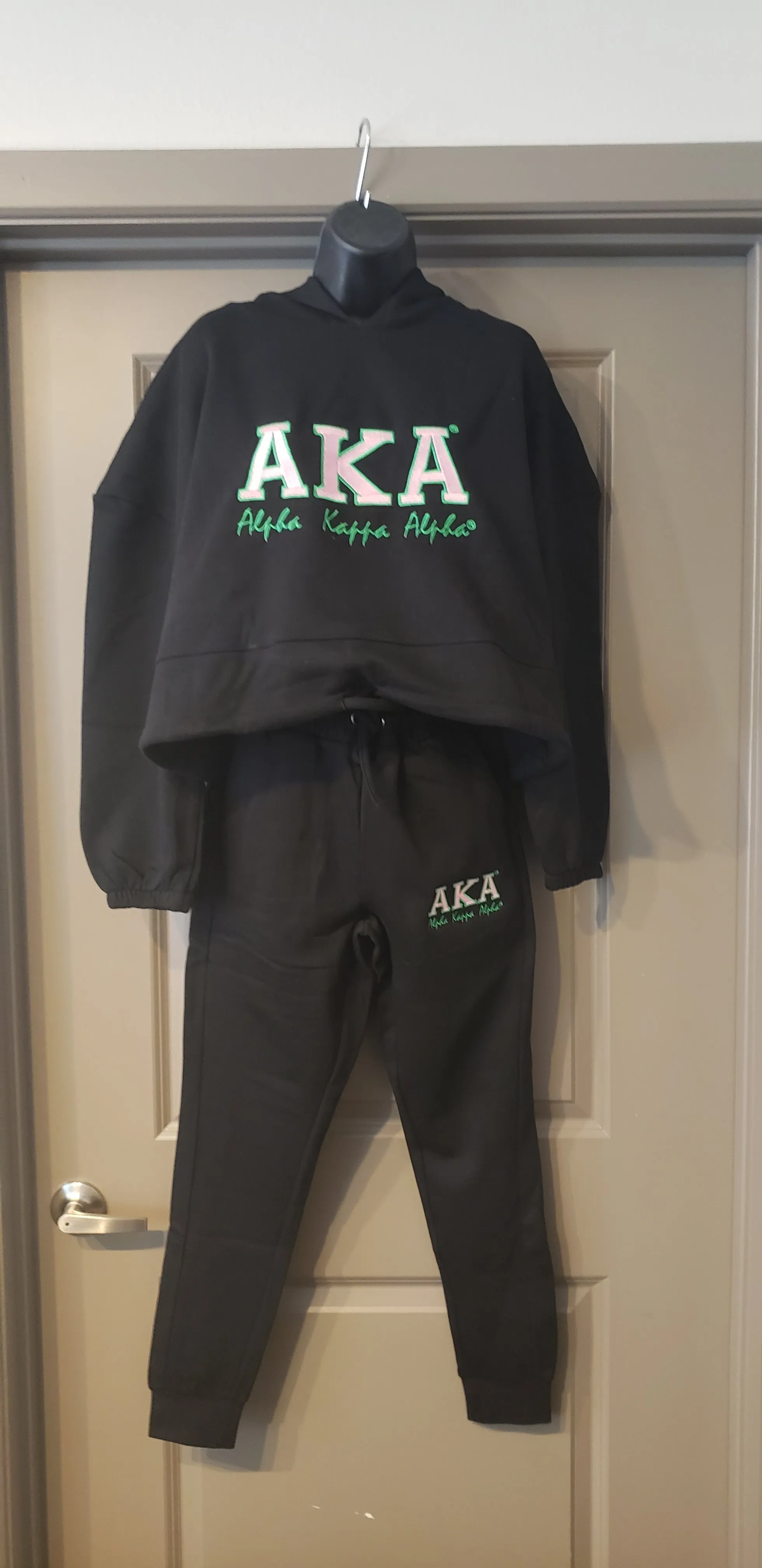 AKA Pink Sweatsuit(Bold)