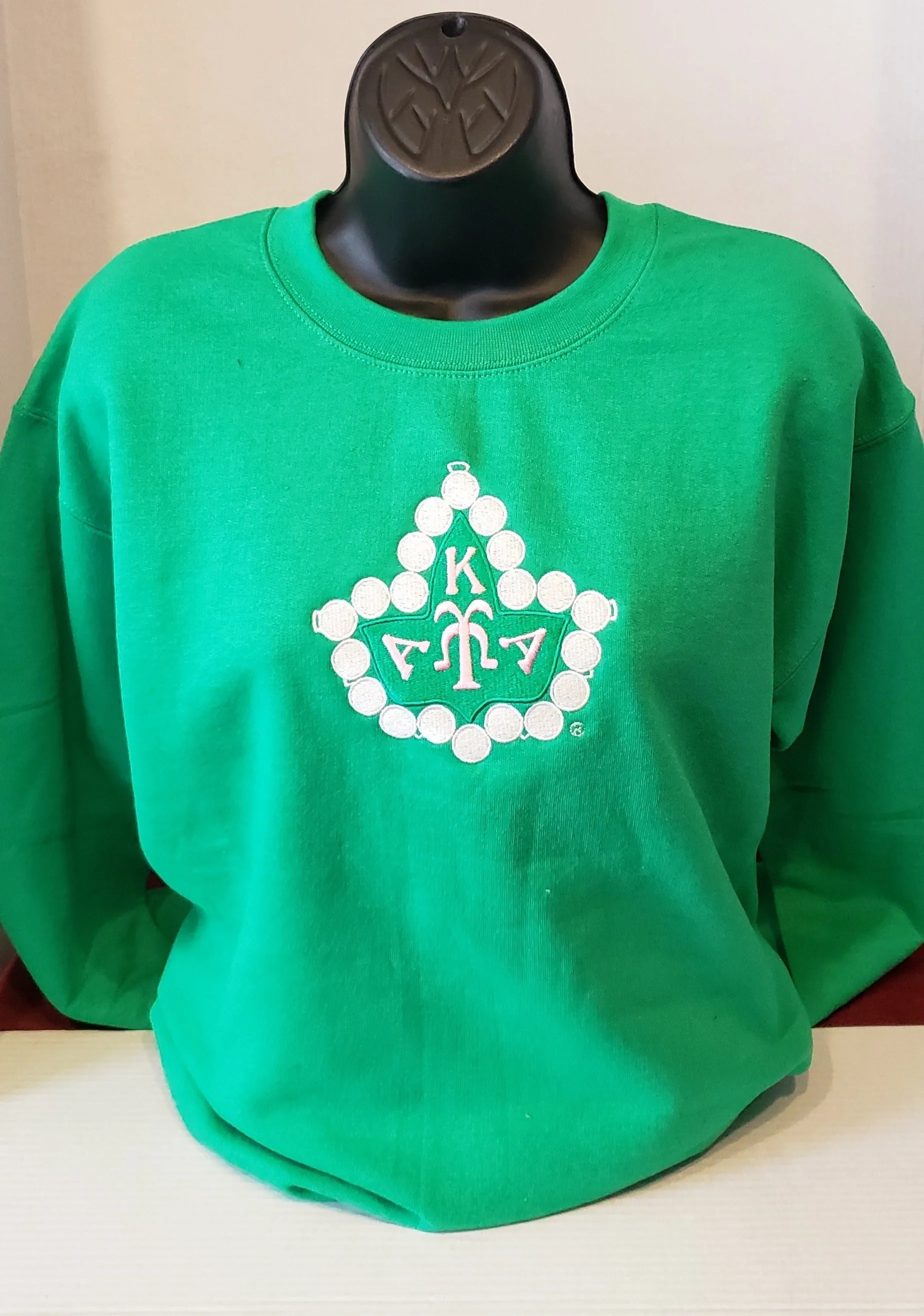 ALPHA KAPPA ALPHA IVY CREWNECK SWEATSHIRT( Grey IVY)