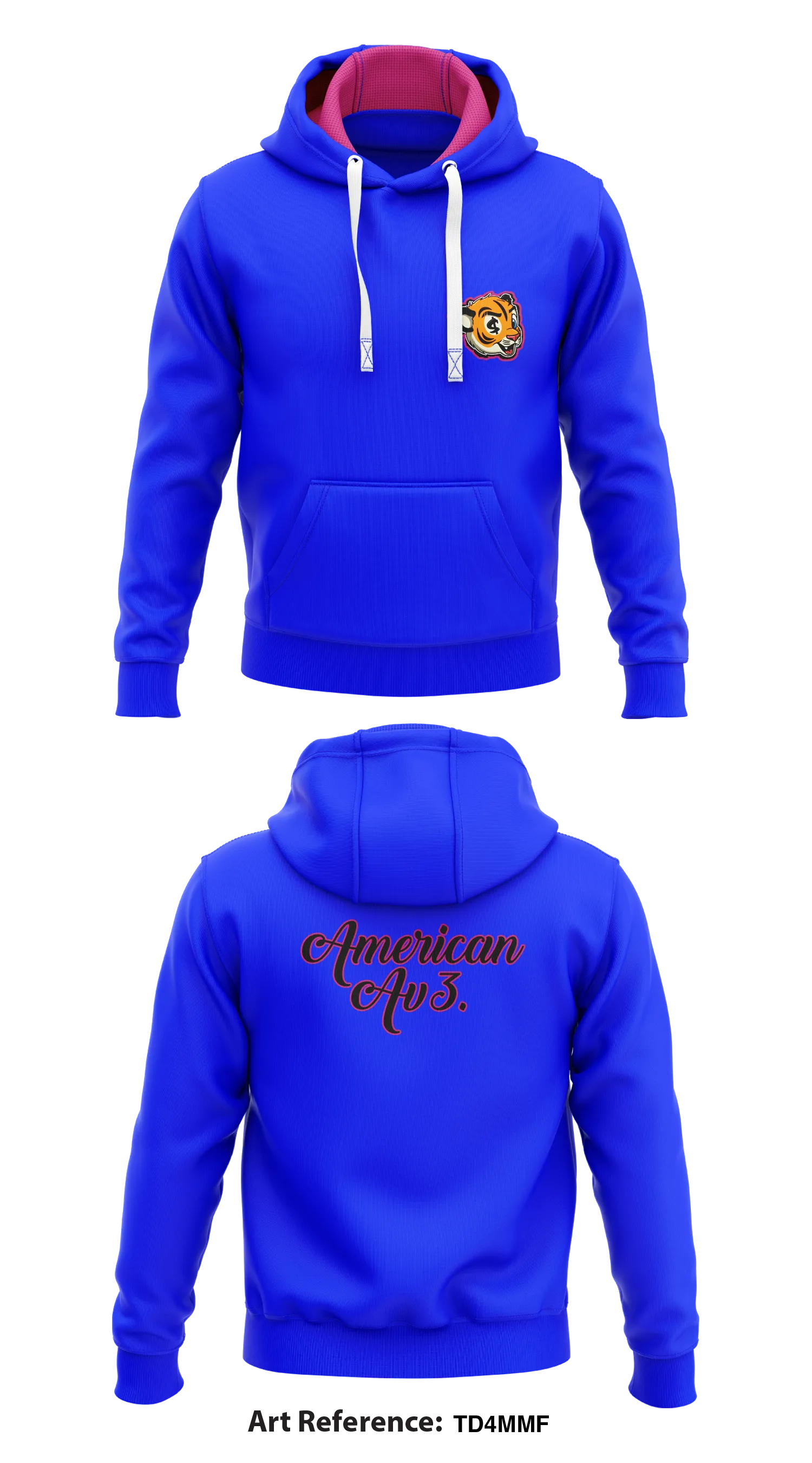 American Av3. Store 1 Core Men's Hooded Performance Sweatshirt - TD4mMF