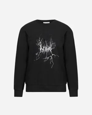 Artwork Regular Crewneck - Faded Black