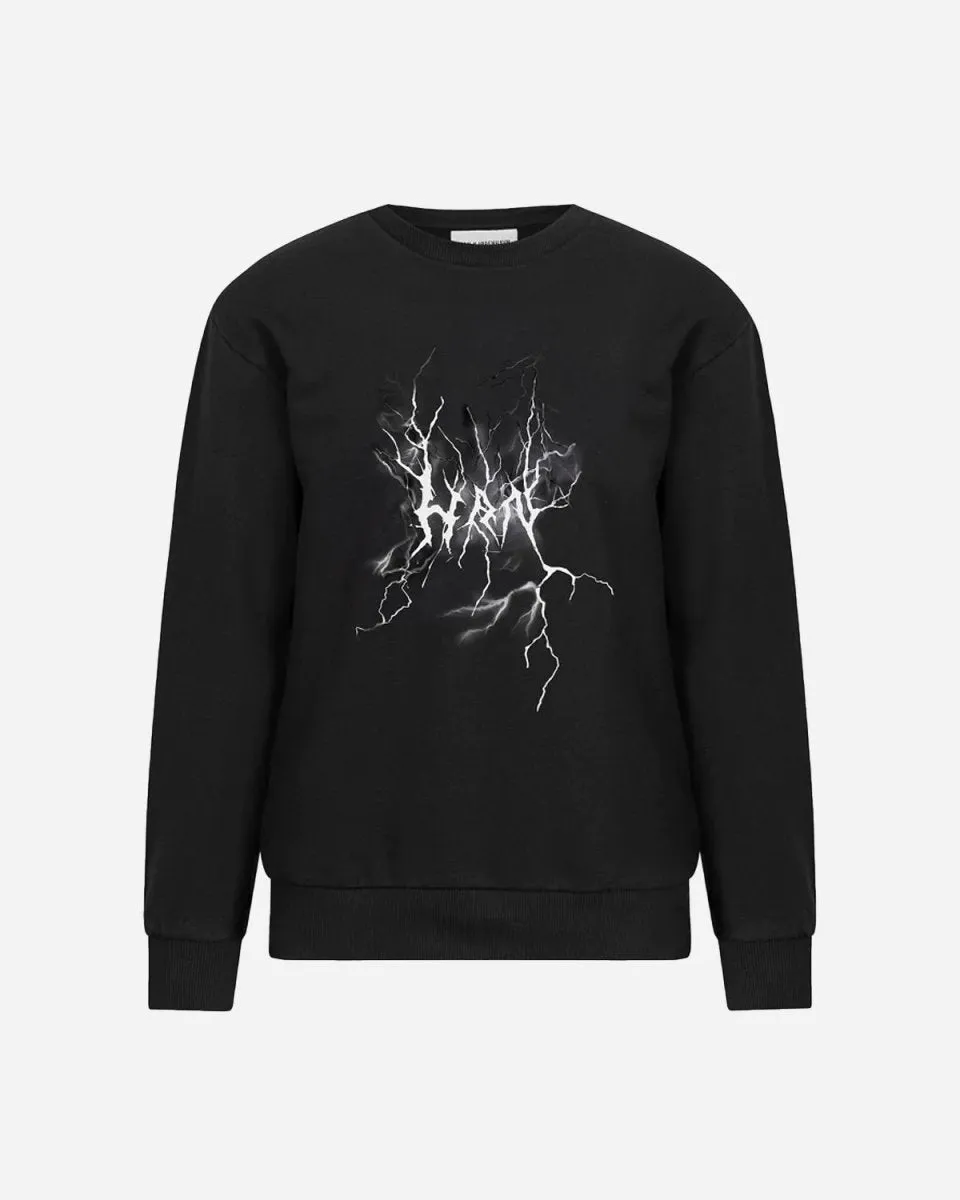 Artwork Regular Crewneck - Faded Black