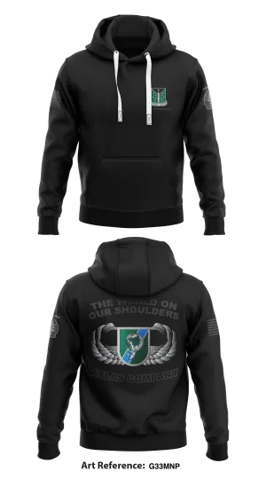 ATLAS COMPANY Store 1  Core Men's Hooded Performance Sweatshirt - G33MNp