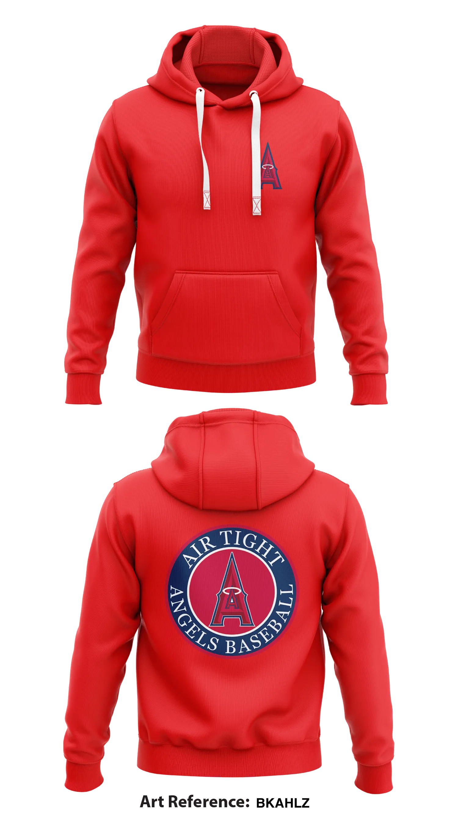 Austin Angels Store 1  Core Men's Hooded Performance Sweatshirt - BkAHLZ