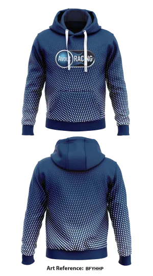 Avout Team Racing  Core Men's Hooded Performance Sweatshirt - BFYHhP