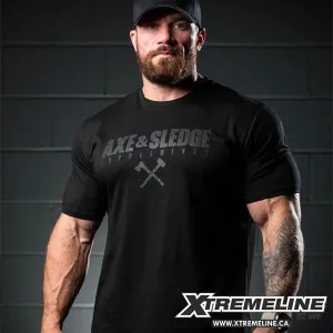 Axe & Sledge Custom Tee, Blackout