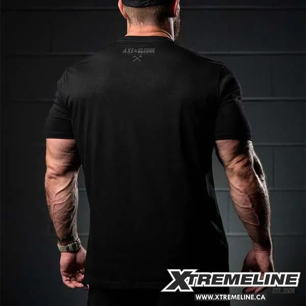 Axe & Sledge Custom Tee, Blackout