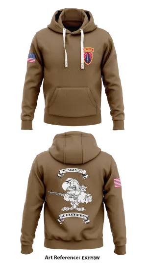 B Co, 1BN, 3SFAB  Core Men's Hooded Performance Sweatshirt - EkhY8w
