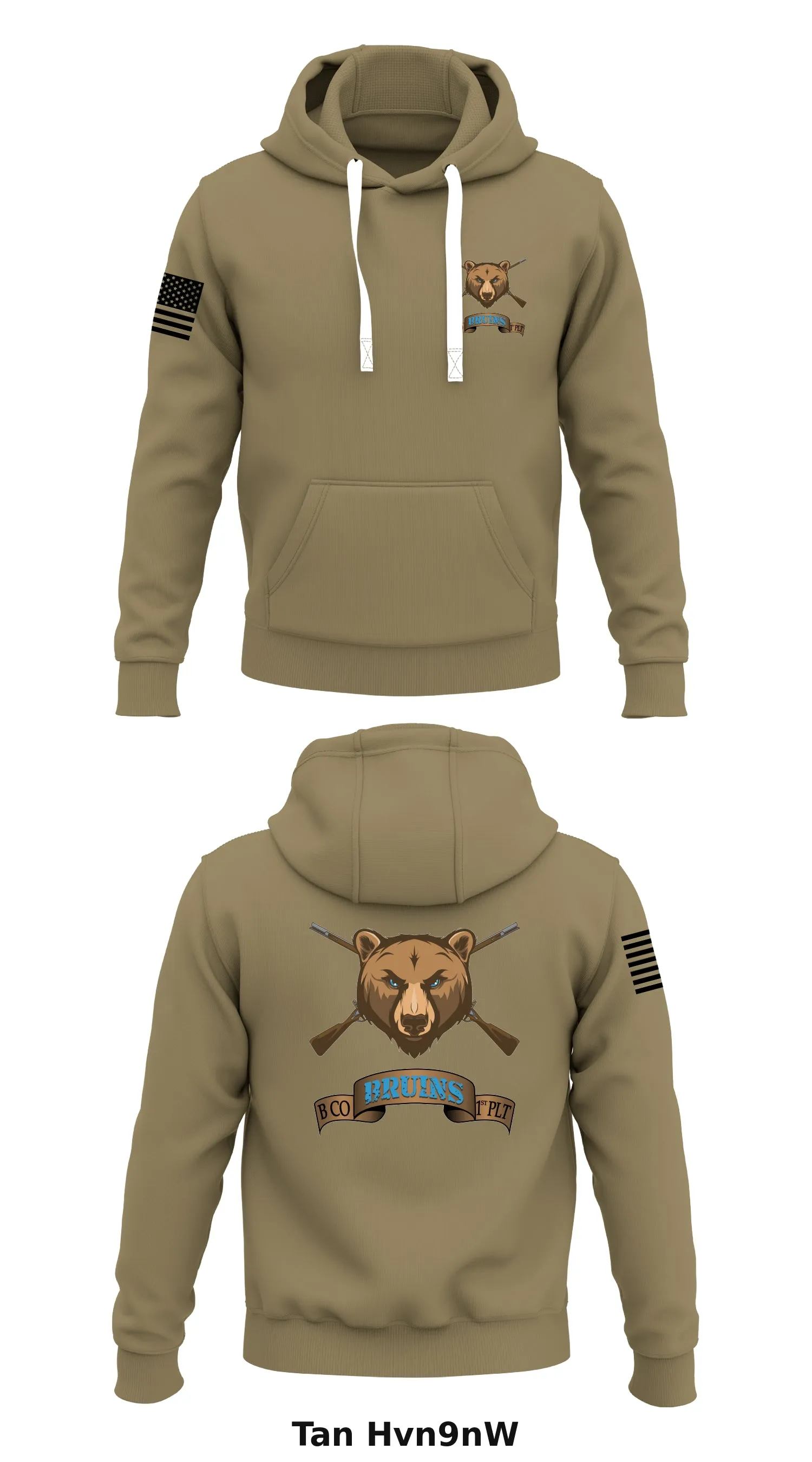 B Co, 2nd BN, 2nd IN REGT Store 1  Core Men's Hooded Performance Sweatshirt - Hvn9nW