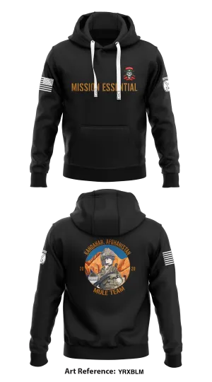 B CO, 7TH BEB, 1BCT 1TH MTN DIV Store 1  Core Men's Hooded Performance Sweatshirt - YRxbLM