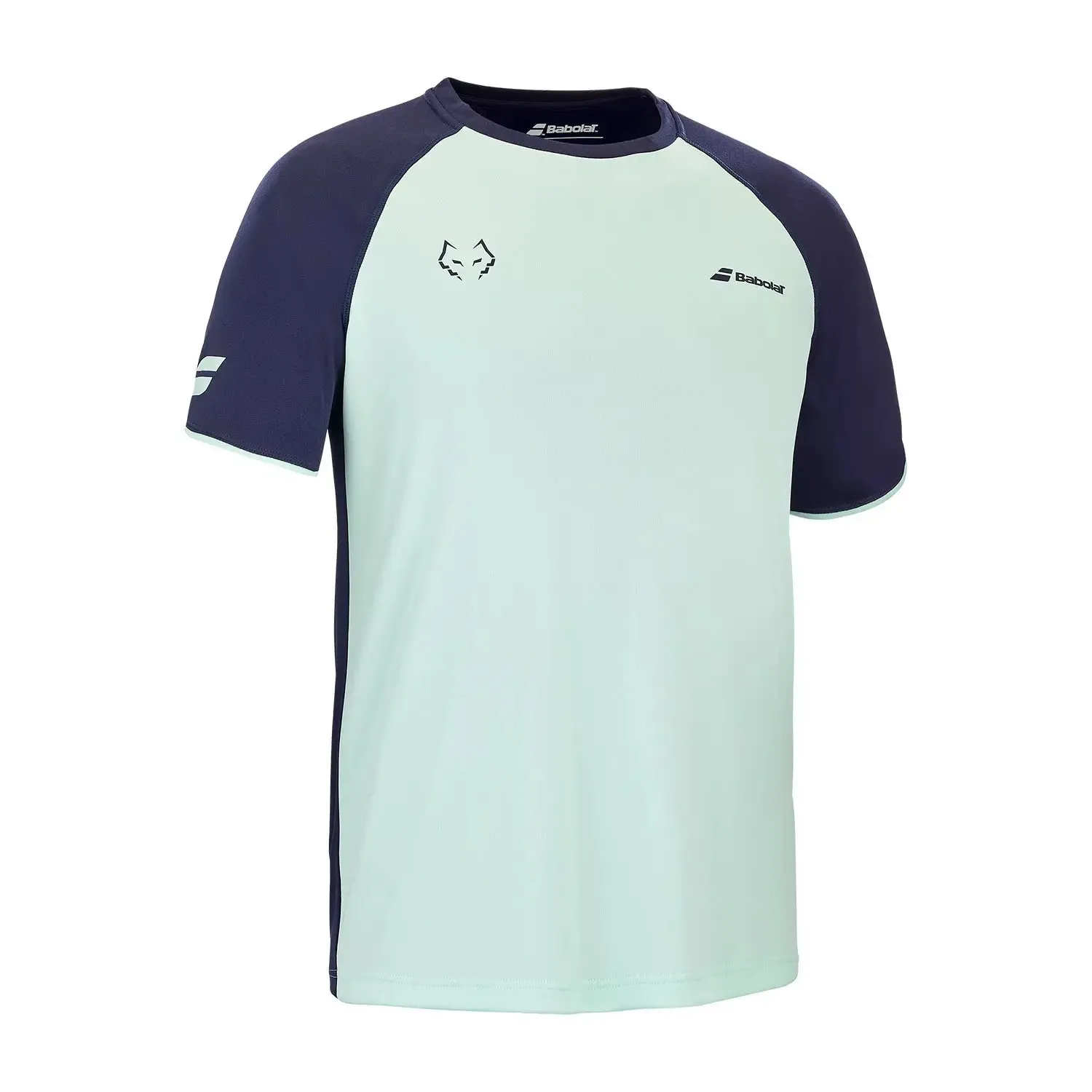 Babolat Crew Neck Tee Lebron  - Grün/Blau