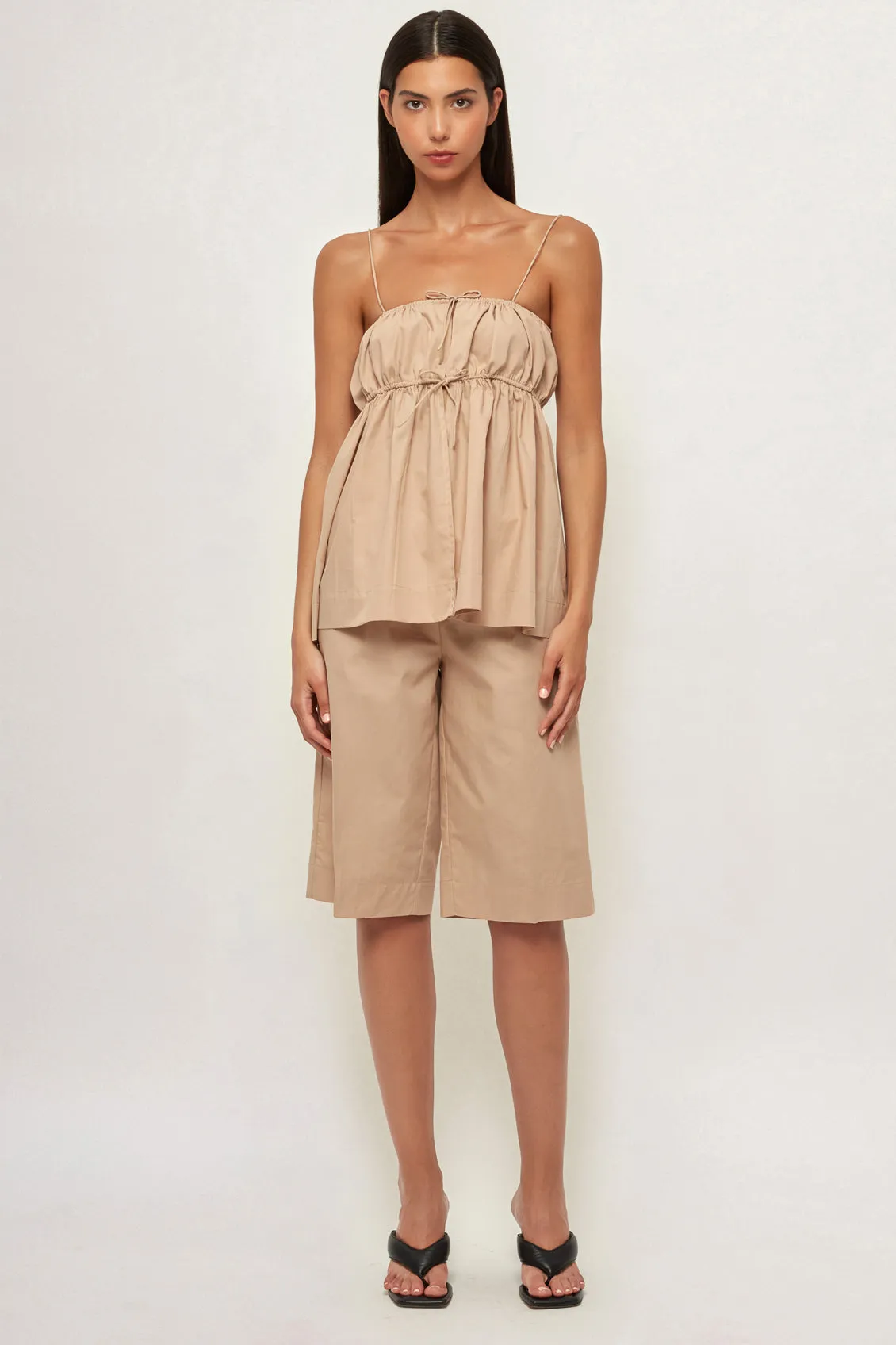 Baby Doll Top | Tailored Short