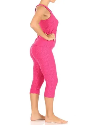 Baloa Capri Set Neon Pink BIG ✨ MONTH ✨ SALE ✨