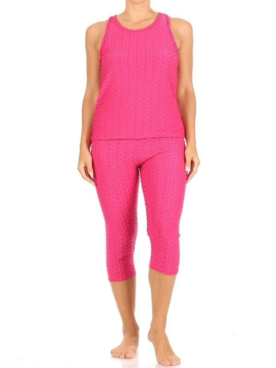 Baloa Capri Set Neon Pink BIG ✨ MONTH ✨ SALE ✨
