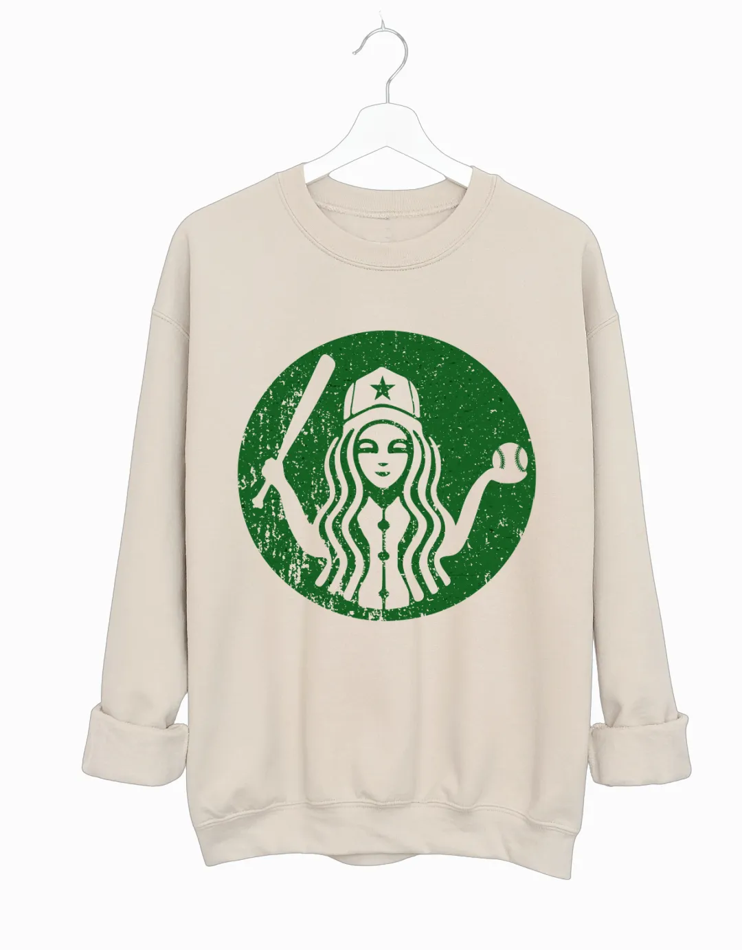 Baseball Coffee Mama Sweatshirt / Quality Retro Sweater / Multiple Colors