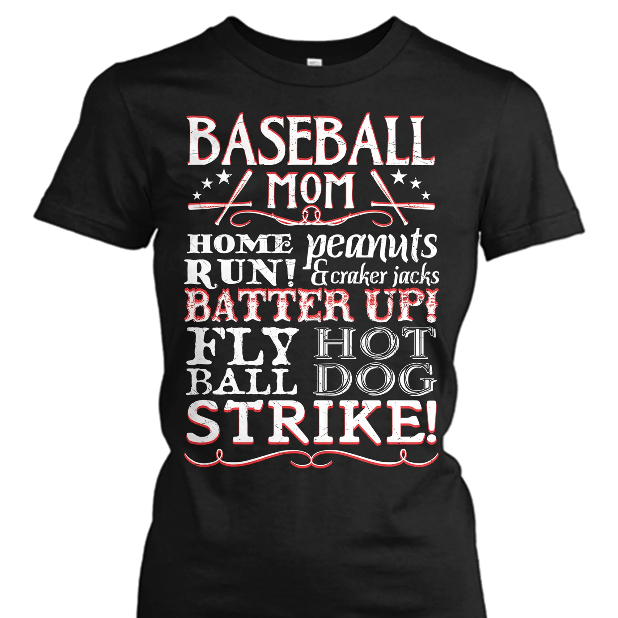 Baseball Mom Batter Up Shirt