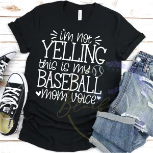 Baseball Mom Voice