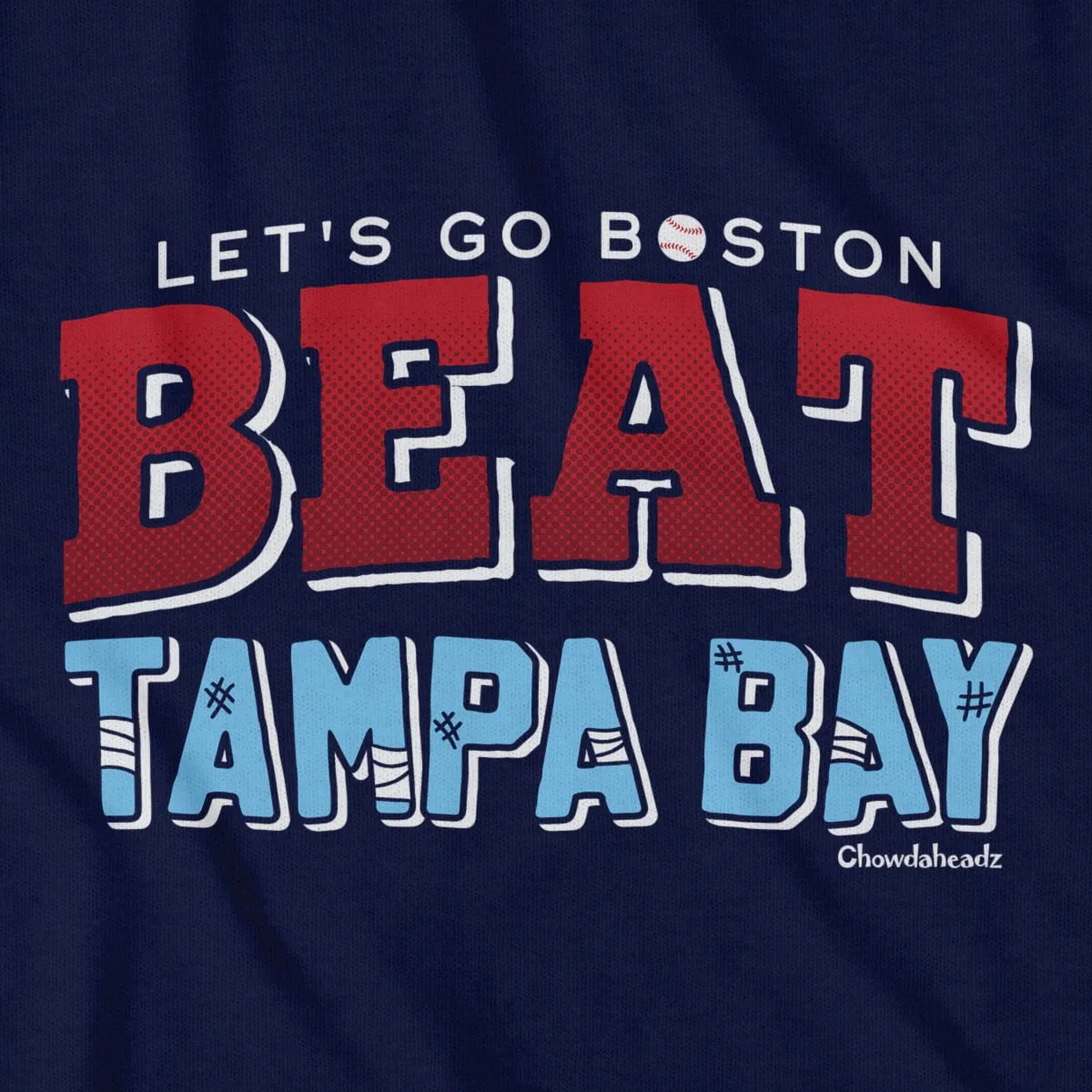 Beat Tampa Bay Baseball T-Shirt