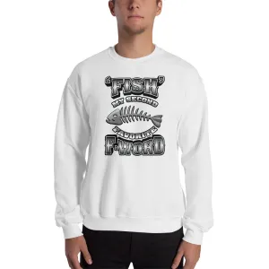 Bengali Unisex Heavy Blend Crewneck Sweatshirt - F for Fish