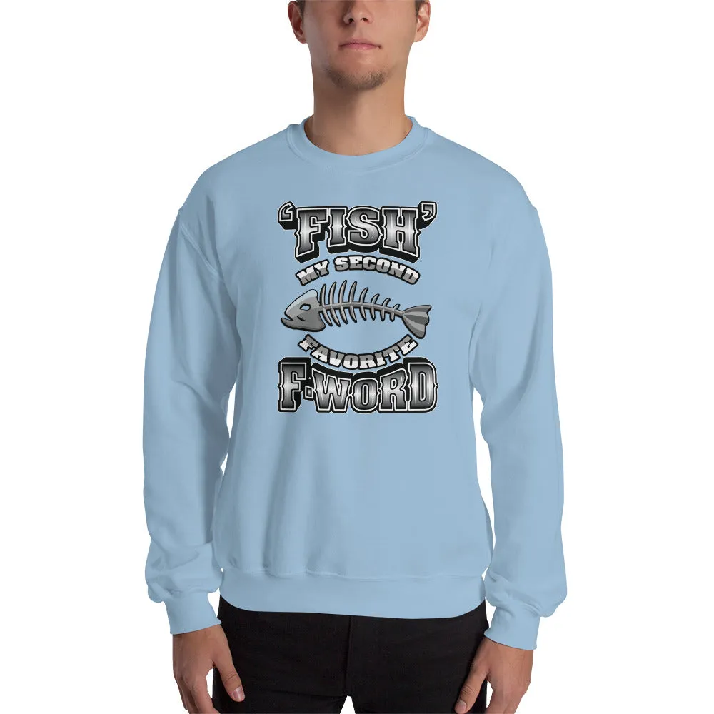 Bengali Unisex Heavy Blend Crewneck Sweatshirt - F for Fish