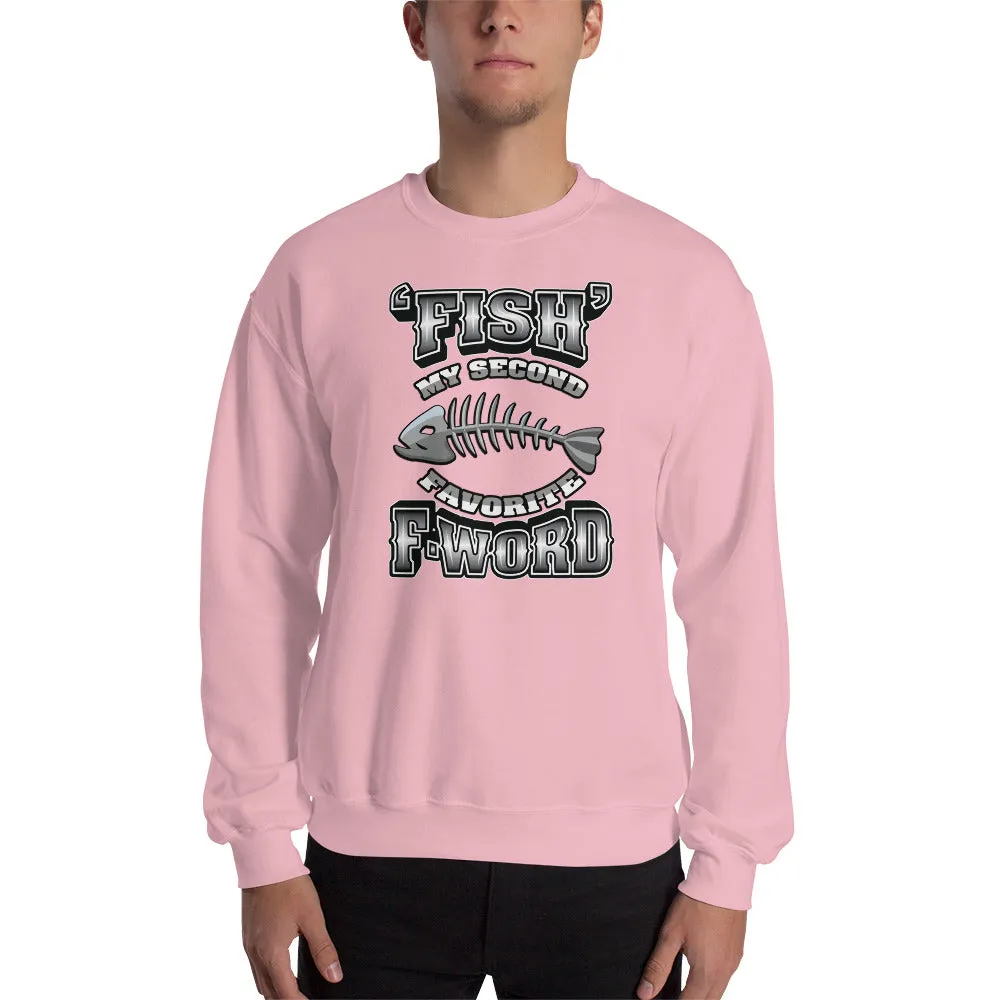 Bengali Unisex Heavy Blend Crewneck Sweatshirt - F for Fish